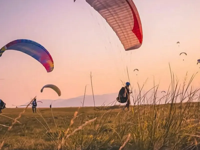 Paragliding photo, Nid d'Aigle guide 10